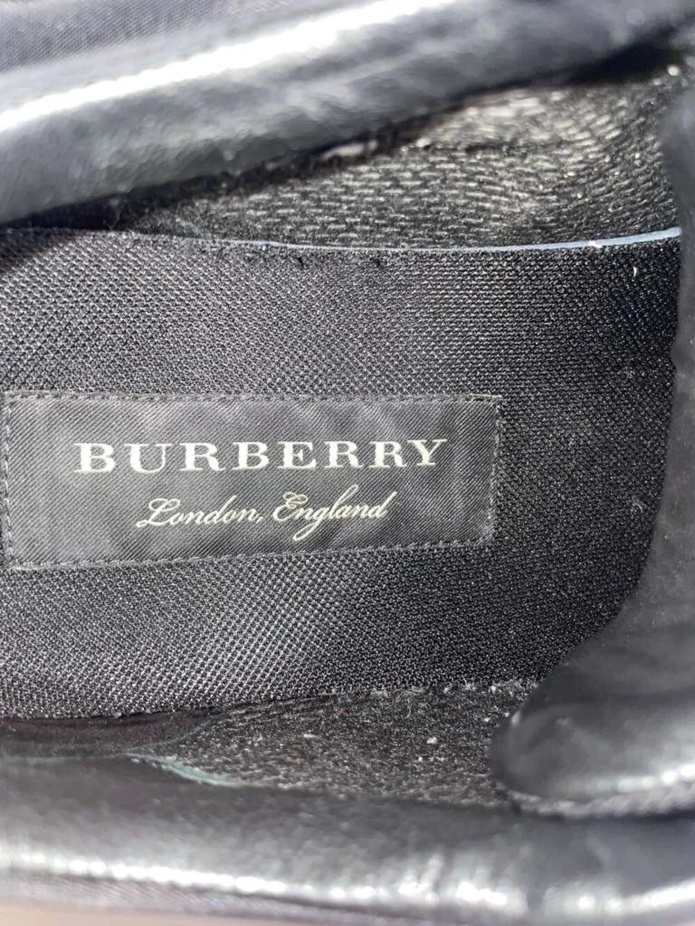 Burberry Silverstone Grainy Leather Loafer Black EUR 41 UK 7 Mens